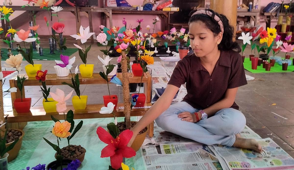 Burst of colour at Work Experience Fair The Hindu